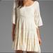 Free People Dresses | Free People Dream Clouds Ivory Dress Size M | Color: Cream | Size: M