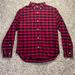 J. Crew Shirts & Tops | Long Sleeve Dress Shirt Jcrew Boys 12 | Color: Black/Red | Size: 12b