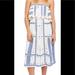 Free People Dresses | Free People Multi Color Strapless Dress. Size Small Brand New, Never Worn. | Color: Blue/White | Size: S