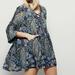 Free People Dresses | Free People Paisley Tunic Dress | Color: Green | Size: S