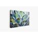 Artisan Print Shop Green Agave Succulent Canvas Canvas, Wood | 11 H x 16 W x 1.5 D in | Wayfair Canvas-SU019H-11x16