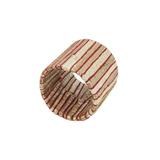 Saro Napkin Ring Collection Woven Nubby Napkin Rings, Linen | 1.5 H x 1.5 W x 1.5 D in | Wayfair NR271.RU