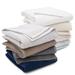Ebern Designs Shance 3 Piece Turkish Cotton Towel Set Terry Cloth/Turkish Cotton in Gray/Black | 27 W in | Wayfair 95A18E3EAD1246BB931F757B46074FD2