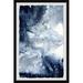 Wrought Studio™ Fragile Earth by Marmont Hill - Picture Frame Print Paper in Blue | 30 H x 20 W x 1.5 D in | Wayfair