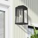 Gracie Oaks Tanwen 3 - Bulb Outdoor Wall Lantern Brass/Glass/Metal in Black | 16 H x 8.25 W x 9.25 D in | Wayfair 60B8131CB463401385ED256FEC6BBE69