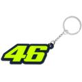 VR Classic Number 46 Keychain, yellow