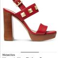 Michael Kors Shoes | High Heel Sandals | Color: Red | Size: Various