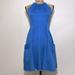 Jessica Simpson Dresses | Jessica Simpson || Blue Halter Backless Mini Dress. Sz. 2 | Color: Blue | Size: 2