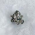 Disney Jewelry | Disney Cinderella Carriage Charm Bead | Color: Silver | Size: Os