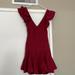 Free People Dresses | Free People Mini Dress | Color: Red | Size: Xs