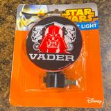 Disney Other | Disney Star Wars Darth Vader Kids Nightlight | Color: Black/Red | Size: Osb