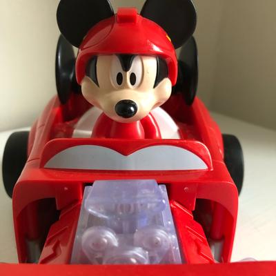 Disney Toys | Disney Mickey Mouse Transforming Hot Rod | Color: Red/Yellow | Size: For All