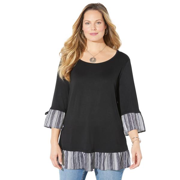 plus-size-womens-lets-hang-out-duet-tunic-by-catherines-in-black--size-1xwp-/