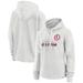 Women's Fanatics Branded Oatmeal St. Louis Cardinals True Classics Legacy Quarter-Zip Hoodie