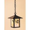 Arroyo Craftsman Evergreen 12 Inch Tall 1 Light Outdoor Hanging Lantern - EH-9E-OF-VP