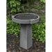 Campania International Concept Birdbath Concrete in Green | 31 H x 24.75 W x 24.75 D in | Wayfair B-185-EM