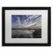 Trademark Fine Art "Boundary Bay Sunset" by Pierre Leclerc Framed Photographic Print Canvas, Wood | 0.5 D in | Wayfair PL0176-B1620MF