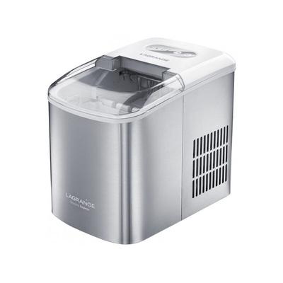 Lagrange - Machine à glaçons 120w 12kg/24h avec nettoyage automatique inox 489002 - inox