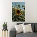 Gracie Oaks Yellow Sunflower In Bloom During Daytime 65 - 1 Piece Rectangle Graphic Art Print On Wrapped Canvas in Green/Yellow | Wayfair