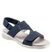 Trotters Tatia - Womens 8.5 Navy Sandal Medium