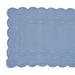 Marseille Quilted Linen Table Runner - Cornflower - Ballard Designs Cornflower - Ballard Designs