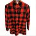 J. Crew Dresses | J Crew Buffalo Check Plaid Shirt Dress Black & Red | Color: Black/Red | Size: 8