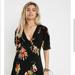 Free People Dresses | Free People Neon Garden Floral Dress | Color: Black/Red | Size: 2