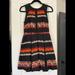 Anthropologie Dresses | Anthropologie Eva Franco Dress Size 2p | Color: Black/Orange/Red/White | Size: 2