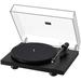 Pro-Ject Audio Systems Debut Carbon EVO Manual Three-Speed Turntable (Satin Black) 9120097826084