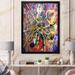 East Urban Home Abstract Multicolored Music Impression - Bohemian & Eclectic Canvas Wall Art Print Metal | 32 H x 16 W x 1 D in | Wayfair