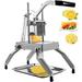 VEVOR Commercial Onion Slicer Fruit Vegetable Cutter w/ 1/4" Blades Manual Aluminum | 31.5 H x 10.2 W x 19.5 D in | Wayfair QPJDGNSD1-4YC0001V0