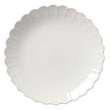 Lenox French Perle Scallop Platter All Ceramic/Earthenware/Stoneware in White | 1.75 H x 13.75 W x 13.75 D in | Wayfair 893477