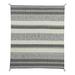 Dakota Fields Laurel & Mayfair Tate Coal Cotton Throw Cotton in Gray | 60 H x 50 W in | Wayfair 8FB006B183844451B0BD0221DC7FAFC6