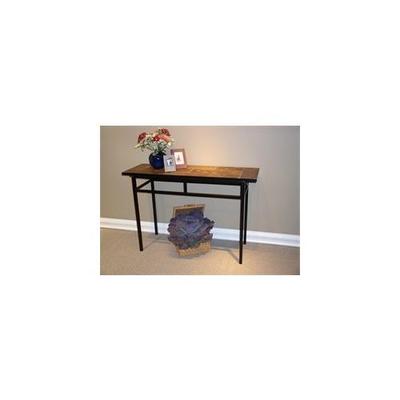 4D Concepts 601636 Sofa Table - Metal with Slate Top