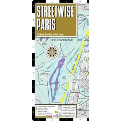 Streetwise Paris Map - Laminated City Center Street Map of Paris, France