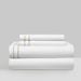 Chic Home Valyn 4 Piece Solid White Cotton Sheet Set