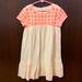 Zara Dresses | Cute Summer Dress With Pink Flowers | Color: Cream/Pink | Size: 8g