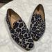 J. Crew Shoes | J. Crew Animal Print Loafer. 7 | Color: Black/Gray | Size: 7