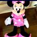 Disney Toys | Disney Larg Minnie Mouse Plush Toy Stuffed Doll | Color: Black/Pink | Size: Osbb