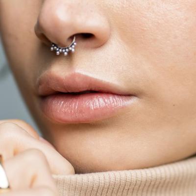 Free People Jewelry | New! Sterling Silver Fake Septum Nose Ring / Free People Body Jewelry | Color: Silver | Size: Os