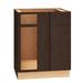 Made to Order by Dwelling Rosemont 36" W X 34.5" H X 24" D Fully Assembled 1-Door Blind Corner Base Cabinet w/ Adjustable Shelf | Wayfair