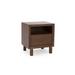 Omosa House Dia 22.25" Tall 1 - Drawer Solid Wood Nightstand Wood in Brown | 22.25 H x 20 W x 16 D in | Wayfair W30-109723F42