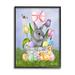 Stupell Industries Pastel Bunny Rabbit Basket Easter Egg Ba Chicks Sheri H Wood in Brown | 20 H x 16 W x 1.5 D in | Wayfair ak-531_fr_16x20