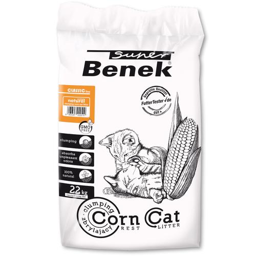 35l Super Benek Corn Cat Natural Katzenstreu aus Mais