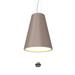 Accord Lighting Accord Studio Conical Crystal 7 Inch LED Large Pendant - 1130CLED.33