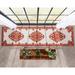 118 x 31 x 0.3 in Area Rug - Well Woven Dorado Arid Modern Indoor/Outdoor Medallion Persian Terracotta Hi-Lo Area Rug | Wayfair DO-500-2L