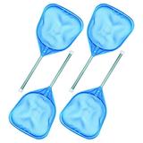 Hydrotools 8050 Swimming Pool Spa Tub 12" Aluminum Leaf Net Skimmer (4 Pack)