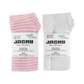 Jacky - Baby-Strumpfhose Basic Jacky 2Er-Pack In Rosa/Hellgrau, Gr.86/92