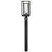 Republic 17" High Black 5 Watts Outdoor Post Light