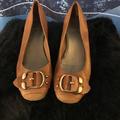 Jessica Simpson Shoes | Jessica Simpson Flat Dress Shoes . Size 8.5 | Color: Brown | Size: 8.5